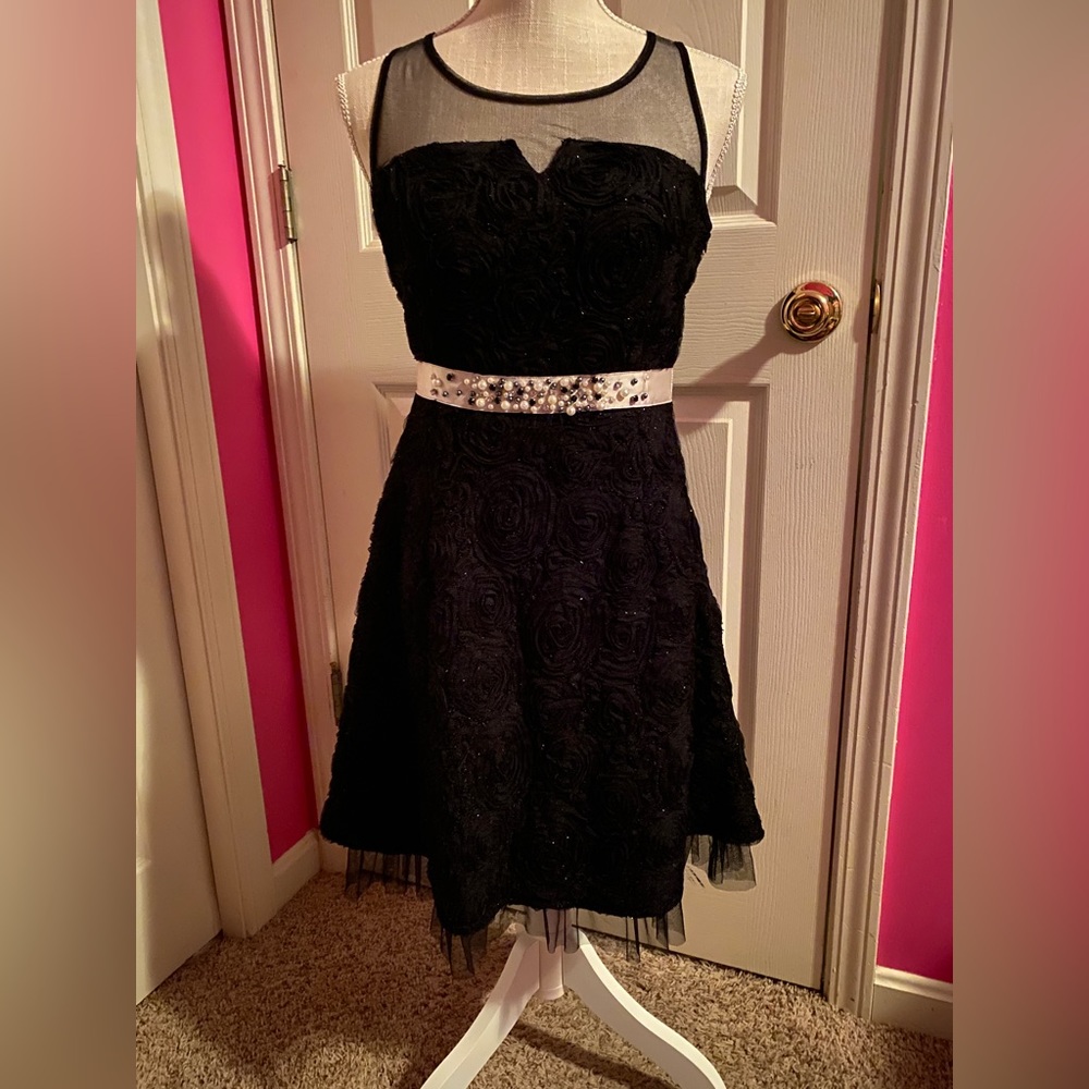 Ryu Black Holiday Dress, New with tags